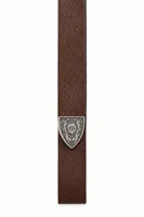Viking - Kahverengi - Cilt %100 Deri Retro - Erkek Kemer 
