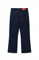 Rigg - Navy - Bootcut Lüks Street - %100 Pamuk Denim - Erkek Kot Pantolon