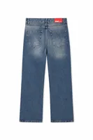 Rigg - Buz Mavisi - Bootcut Lüks Street - %100 Pamuk Denim - Erkek Kot Pantolon