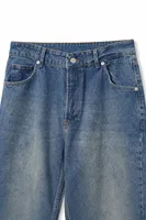 Rigg - Buz Mavisi - Bootcut Lüks Street - %100 Pamuk Denim - Erkek Kot Pantolon
