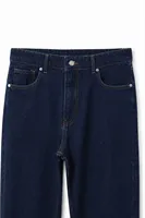 Crowe - Lacivert - Baggy Street - %100 Pamuk Denim - Erkek Kot Pantolon