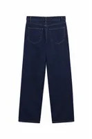 Crowe - Lacivert - Baggy Street - %100 Pamuk Denim - Erkek Kot Pantolon