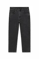 Brick Antrasit Tapered Delüks Street %100 Pamuk Denim Erkek Kot Pantolon