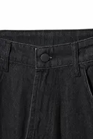 Brick - Siyah - Tapered Delüks Street - %100 Pamuk Denim - Erkek Kot Pantolon