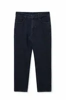 Brick Blue Black Tapered Delüks Street %100 Pamuk Denim Erkek Kot Pantolon