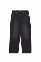 Dagon - Siyah - Baggy Style - %100 Pamuk Denim - Erkek Pantolon