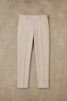 Leon - Bej - İtalyan Kesim Viskon - Klasik Erkek Pantolon