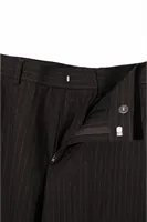 Rugged - Kahve - Japon BAGGY  - Poliviskon Klasik - Erkek Pantolon