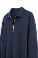 Kelso - Navy - Pamuklu Feruarlı Polo Yaka - Erkek Kazak