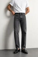 Brick - Antrasit - Tapered Delüks Street - %100 Pamuk Denim - Erkek Kot Pantolon