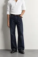 Rigg - Navy - Bootcut Lüks Street - %100 Pamuk Denim - Erkek Kot Pantolon