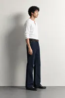 Rigg - Navy - Bootcut Lüks Street - %100 Pamuk Denim - Erkek Kot Pantolon