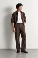 Bruce - Kahverengi - İspanyol Straight Fit - Erkek Pantolon