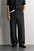Rugged - Antrasit - Japon BAGGY  - Poliviskon Klasik - Erkek Pantolon