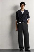 Rugged - Antrasit - Japon BAGGY  - Poliviskon Klasik - Erkek Pantolon
