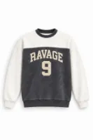 Nine Ravage - Antrasit - Oversize Fit - Erkek Sweatshirt