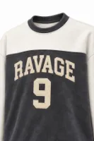 Nine Ravage - Antrasit - Oversize Fit - Erkek Sweatshirt
