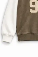 Nine Ravage - Taba - Oversize Fit - Erkek Sweatshirt