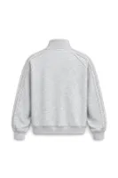 Floyd - Açık Gri - Oversize Fit - Fermuarlı Erkek Ceket ve Erkek Eşofman Takımı