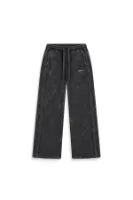 Floyd - Siyah - Oversize Fit - Fermuarlı Erkek Ceket ve Erkek Eşofman Takımı