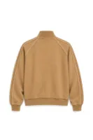 Floyd - Taba - Oversize Fit - Fermuarlı Erkek Ceket ve Erkek Eşofman Takımı