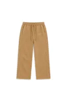 Floyd - Taba - Oversize Fit - Fermuarlı Erkek Ceket ve Erkek Eşofman Takımı