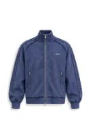 Floyd - Lacivert - Oversize Fit - Fermuarlı Erkek Ceket ve Erkek Eşofman Takımı