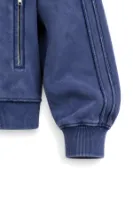 Floyd - Lacivert - Oversize Fit - Fermuarlı Erkek Ceket ve Erkek Eşofman Takımı