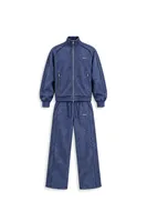 Floyd - Lacivert - Oversize Fit - Fermuarlı Erkek Ceket ve Erkek Eşofman Takımı