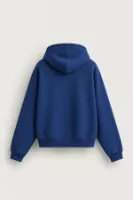 Graceg - Lacivert - Boxy Fit - Çift Fermuarlı Kapüşonlu - Erkek Sweatshirt