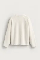 Dreaming - Beyaz - Boxy Fit - Erkek Sweatshirt