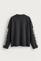 Daybreak - Siyah - Boxy Fit - Erkek Sweatshirt