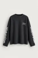 Daybreak - Siyah - Boxy Fit - Erkek Sweatshirt
