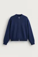 Corbin - Lacivert - Boxy Fit - Çift Fermuarlı - Erkek Kazak