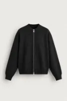 Corbin - Siyah - Boxy Fit - Çift Fermuarlı - Erkek Kazak