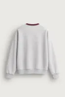 Blacklight - Açık Gri - Uzun Kollu Erkek Sweatshirt