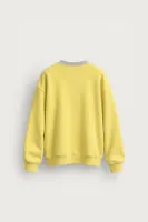 Blacklight - Sarı - Uzun Kollu Erkek Sweatshirt