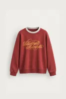 Blacklight - Bordo - Uzun Kollu Erkek Sweatshirt