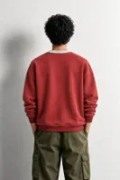 Blacklight - Bordo - Uzun Kollu Erkek Sweatshirt