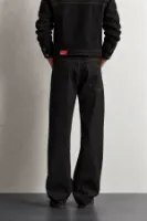 Rigg - Siyah - Bootcut Lüks Street - %100 Pamuk Denim - Erkek Kot Pantolon