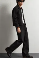 Rigg - Siyah - Bootcut Lüks Street - %100 Pamuk Denim - Erkek Kot Pantolon